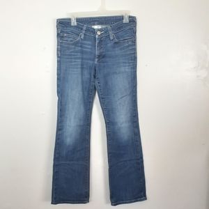 Banana Republic Classic Boot Cut Jeans Sz 6 Mid Rise 31.5" Inseam